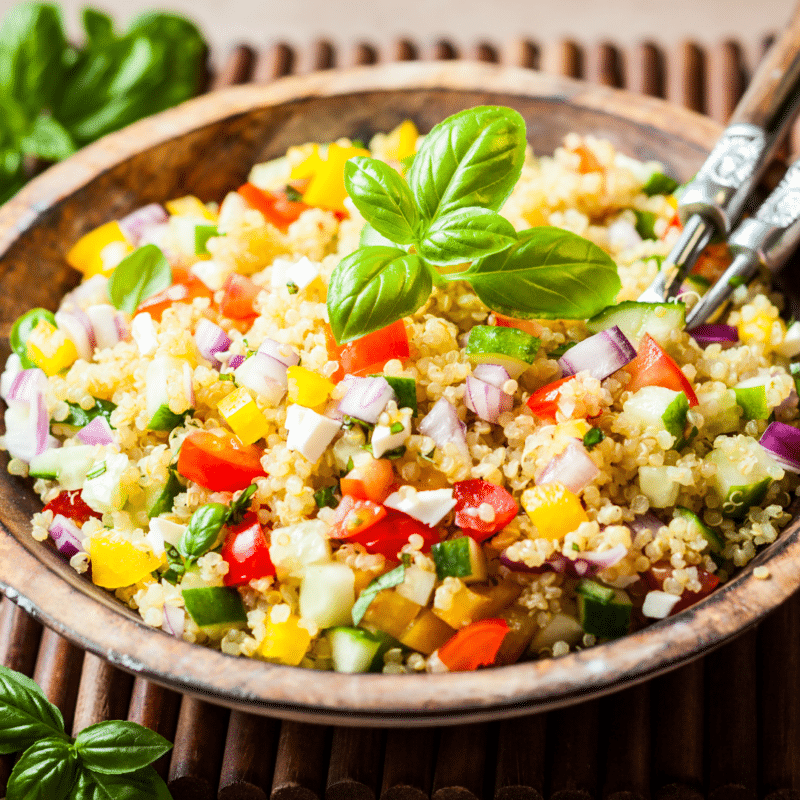 Simpelweg Energiek: quinoa salade