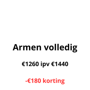 Laserontharing Armen Volledig – 7+1 GRATIS
