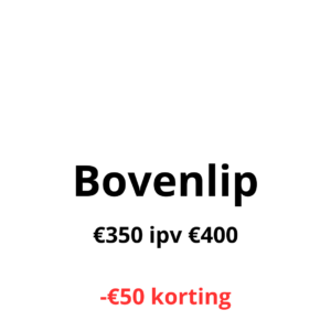 Laserontharing Bovenlip – 7+1 GRATIS
