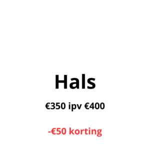 Laserontharing Hals – 7+1 GRATIS