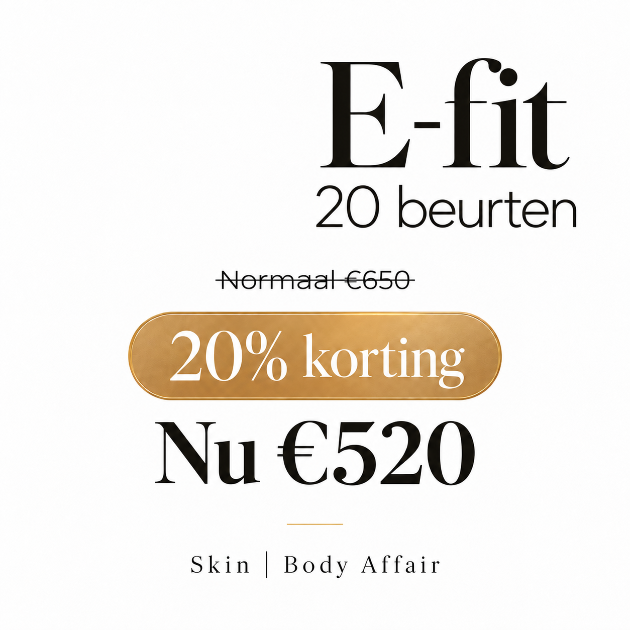 20 beurten E-Fit
