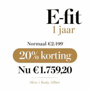 E-fit – jaartraject met 20% korting