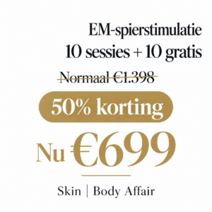 EM-spierstimulatie – 10 sessies + 10 gratis